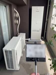 大阪市　　K様邸　エコキュート工事